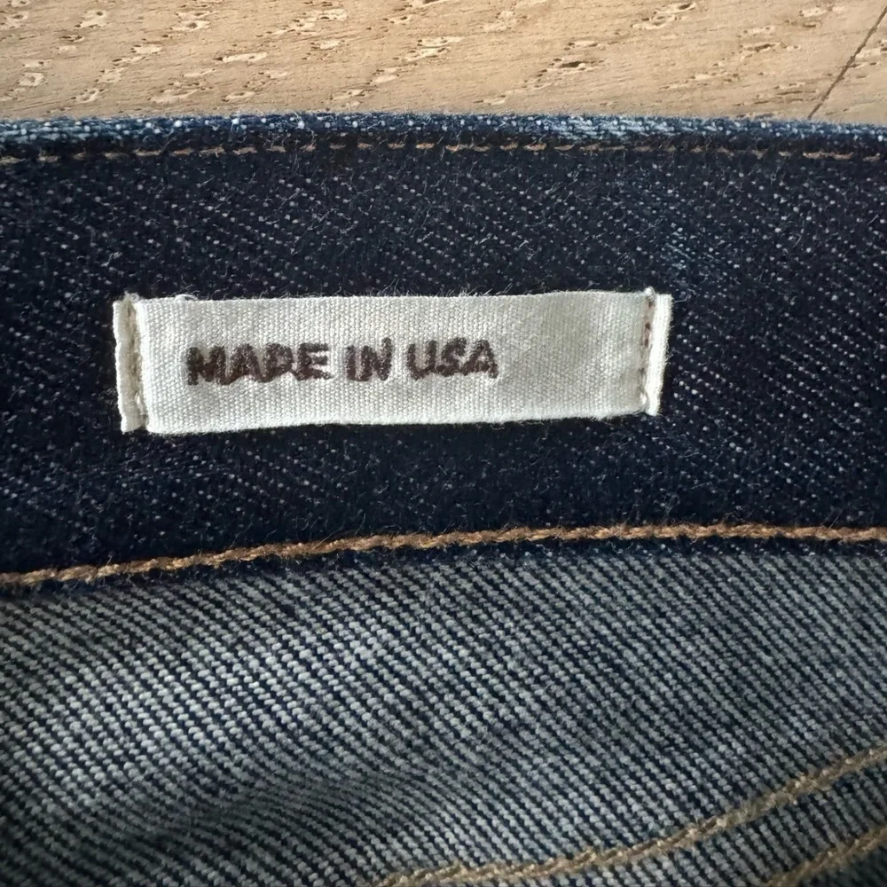 Hiroshi Kato Men’s Jeans size 29 ( 32x 26) Scissors slim tapered raw indigo